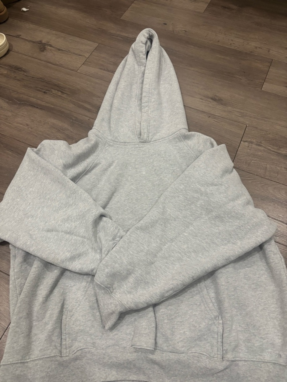 Classic Gray Hooded Sweatshirt